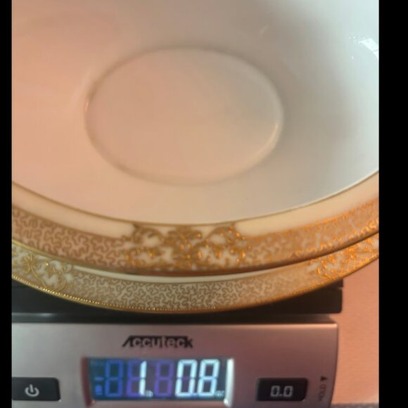 Rare Vintage NORITAKE JAPAN GRAVY BOAT W/ATTECHED UNDERPLATE - Picture 6 of 6